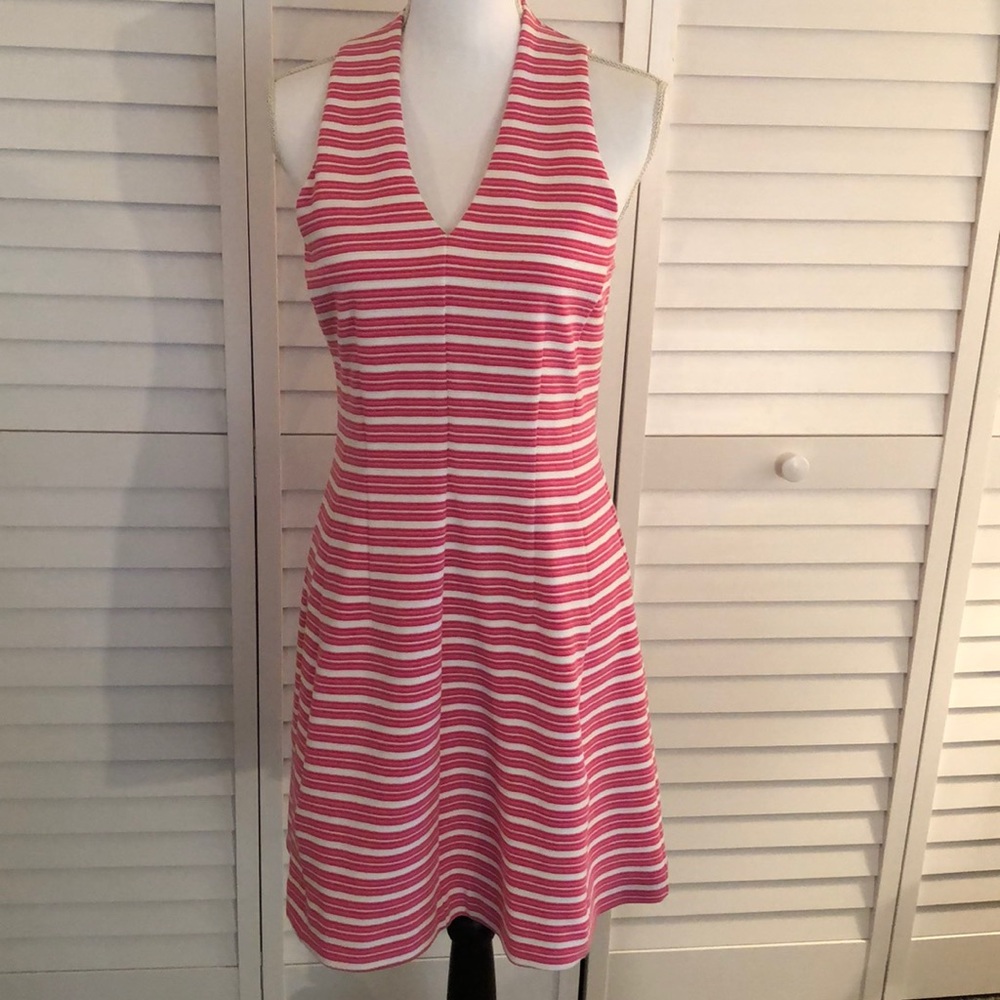Lily Pulitzer pink and white dress